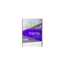 Silvine A4 Professional Tracing Pad. 50 Sheets of Quality Heavyweight Tracing Paper (90gsm) Ref A4TPR