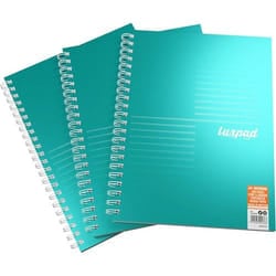 Silvine LUXPAD PROF WBND NBOOK A4+ 200PG PK3