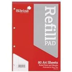 Silvine HB PUNCHED REFILL PAD A4 PK6