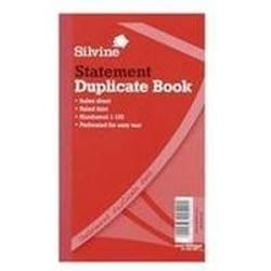 Silvine DUPLICATE BK 8.25X5 ORDER P6