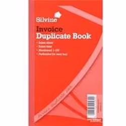 Silvine Duplicate Book. Manufactured from quality bank paper with laminated Red covers. Features include. white pages numbere ...