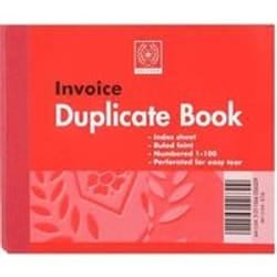Silvine DUP INVOICE BOOK 616 PK12