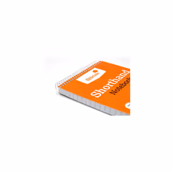 8x5" Reporter's Spiral Shorthand Notebook with 300 Pages (Pack of 6)