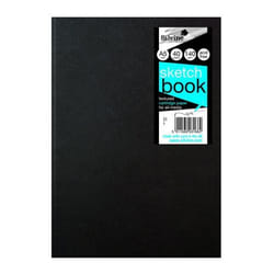 Silvine Field Sketchbook A5 Portrait 40 Pages Black (Pack 10) 481