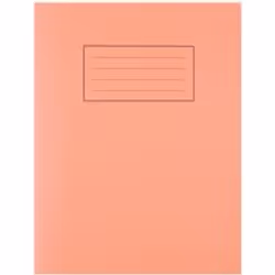 Silvine 9x7 Exercise Book 80pp Feint And Margin Orange