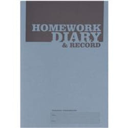 Silvine HOMEWORK DIARY RECRD BL PK20
