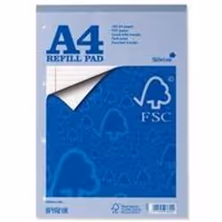 Silvine EVERYDAY A4 RFL PAD PK5