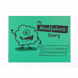 Silvine Childrens Primary Mindfulness Journal A5 With Printed Layout 3