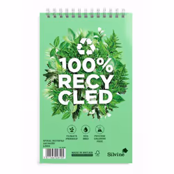 Silvine WIREBND NTBOOK 125X203MM PK3