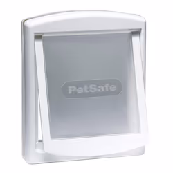 Cat/ Dog Flap For Small Pets (Lockable) By Petsafe - SMALL WHITE 715EF