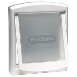 Cat/ Dog Flap For Small Pets (Lockable) By Petsafe - MEDIUM WHITE 740EF