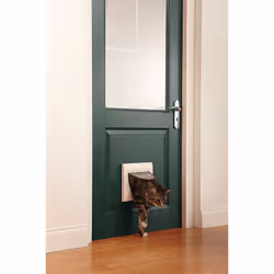 PetSafe Staywell Cat Flap Door Multi-Locking 4-Way Manual with Tunnel 60mm Thick