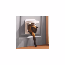 Petporte Smart Flap Tunnel Extension, White, 40 mm, Easy Fitting