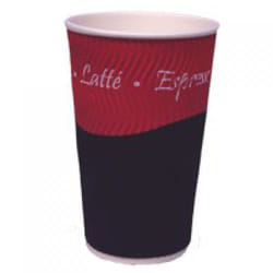Caterpack Hot Drink Ripple Cup 12oz (Pack 25) - 00750