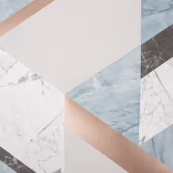 Fresco Marblesque Metallic Silver and Jade Geometric Wallpaper (WAS 13.99)
