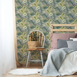Fresco Tropicana Green Wallpaper