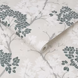 Fresco Lykke Tree Dark Green Wallpaper (WAS 13.99) - Additional view 4
