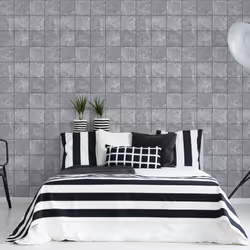 Fresco Industrial Concrete Tile Wallpaper (WAS 13.99)