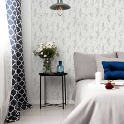 Fresco White/Silver Distressed Texture Wallpaper