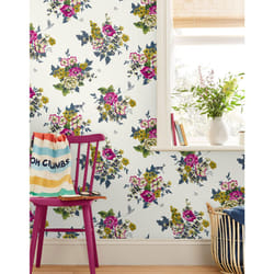 Joules Floral CrÃ¨me Wallpaper
