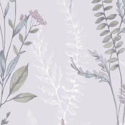 Fresco Jasmin Botanical Floral Mauve Wallpaper