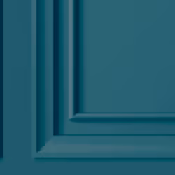 Fresco Wood Panelled Teal Wallpaper