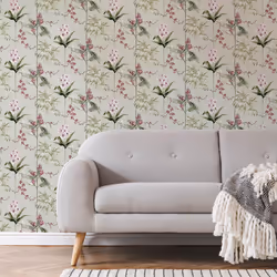 Fresco Babylon Sage Floral Wallpaper