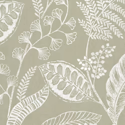 Fresco Artisan Leaf Sage Wallpaper