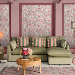 Cath Kidston Strawberry Garden Spring Floral Wallpaper