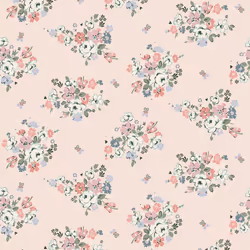 Cath Kidston Clifton Floral Pink Floral Wallpaper