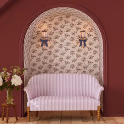 Cath Kidston Clifton Floral Cream Floral Wallpaper