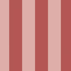 Cath Kidston Canopy Stripe Pink & Red Wallpaper