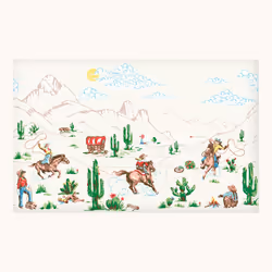 Cath Kidston Cowgirls Made to Order Fixed Size Mural