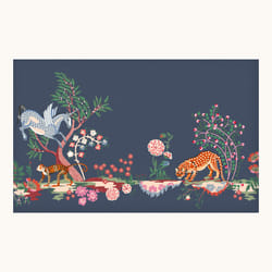 Cath Kidston Painted Kingdom Navy Made to Order Fixed Size Mural