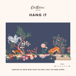 Cath Kidston Painted Kingdom Navy Made to Order Fixed Size Mural