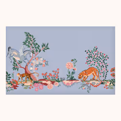 Cath Kidston Painted Kingdom Blue Made to Order Fixed Size Mural