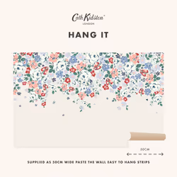 Cath Kidston Clifton Floral Cream Made to Order Fixed Size Mural