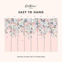 Cath Kidston Clifton Floral Pink Made to Order Fixed Size Mural