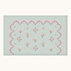 Cath Kidston Stitch In Time Green Made to Order Fixed Size Mural