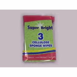 Superbright Cellulose Sponge Wipes Pack 3 - SU101J-1