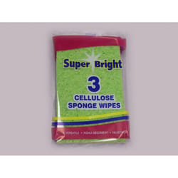 Superbright Cellulose Sponge Wipes Pack 3 - SU101J-1