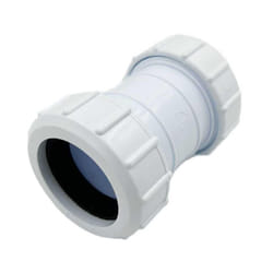 32x32mm Straight Coupler Universal Compression Waste Fittings (1 1/4")