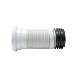 Fluidmaster ZB38307 110mm Flexible Extending Toilet Pan Connector Long 300-600mm