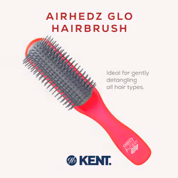AirHedz Glo Half Radial Brush Raspberry