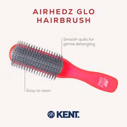 AirHedz Glo Half Radial Brush Raspberry