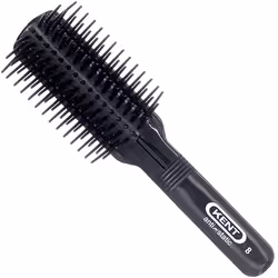 Kent AS8 Anti Static Hair Brush Travel Brush Small Hair Brush for Smoothing Straightening and Curling Short or Medium Hair. ...
