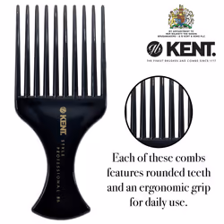 Hair Brushes by Kent. Style Afro Comb