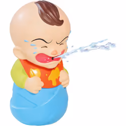 TOMY T72736 Burp The Baby - Hilarious Children's Game That Squirts Water! - For 2 to 4 players - Suitable From 4 Years