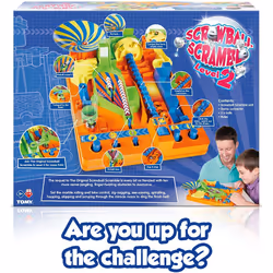 TOMY Screwball Scramble Level 2 | Retro Children's Board Game | 5+ years [Unisex]