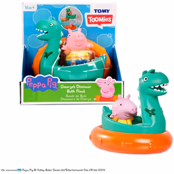 George & Dino (Peppa Pig) Bath Float